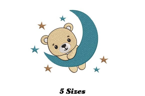Baby Bear with Moon: A Designer’s Review for Branded Merch