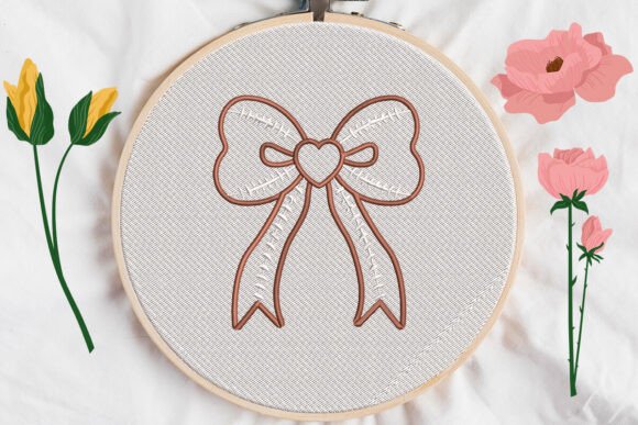 Bow7: A Christmas Embroidery Design Review for Craft Fairs