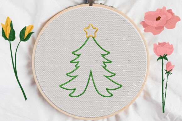 Christmas Tree Embroidery1: A Designer Review