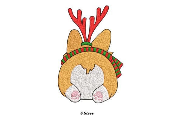 Corgi Dog with Scarf Christmas Review