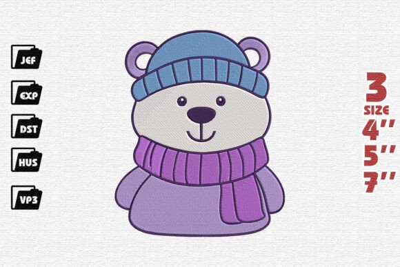 Cute Winter Bear: A Designer's Review for Gifts