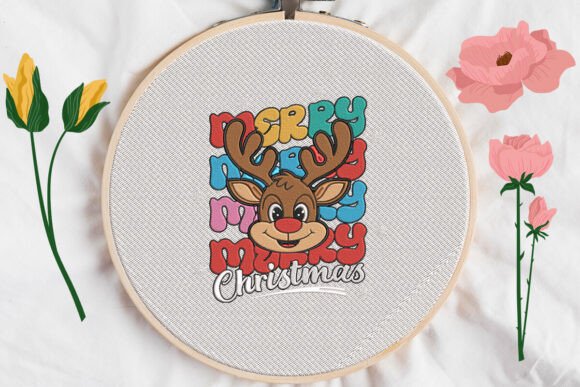 Review: Merry Christmas Funny Reindeer Design