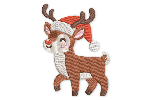 Rudolph the Red Nose Reindeer Embroidery Review