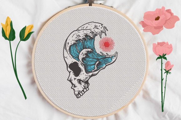 Skull Beach: A Professional Embroidery Review